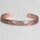 thumbnail image 4 of 2 pulseras magnéticas de cobre de drenaje linfático para mujeres y hombres, terapia de artritis para alivio del dolor del túnel carpiano, joyería de cobre sólido, regalo de salud, pulsera de cobre de ciruela de moda oso de fresa Electrónica, 4 of 5