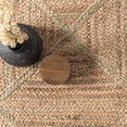 thumbnail image 6 of nuLOOM Errika Moroccan Jute Area Rug, 8' x 10', Natural, 6 of 9