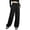 Black, variant on Womens Essentials Summer Fashion Clothing Hiking Pants Zip Off Lightweight Travel Cargo Fishing Pant Casual Pants for Women