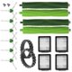 thumbnail image 2 of El lado del cepillo del rodillo cepilla los filtros de Hepa compatibles con Irobot Roomba I7 I3 E5, 2 of 5