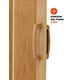 thumbnail image 5 of Puerta Plegable Reforzada Maple Sepia 100x215 cm PVC para Interior, 5 of 8