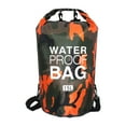 thumbnail image 2 of 2x Mochila impermeable, bolsa seca, correa ajustable para el hombro, almacenamiento de equipo, mochila flotante hermética, saco seco portátil para pes shamjiam Bolsa seca impermeable, 2 of 8