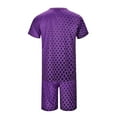 thumbnail image 5 of TAIAOJING Men's 2 Piece Sets Casual Sport Suit For T Shirt And Shorts Two Piece Set Fashion 3D Print Short Sleeve Casual Shirt Short Pants Outfits Tracksuit, 5 of 8