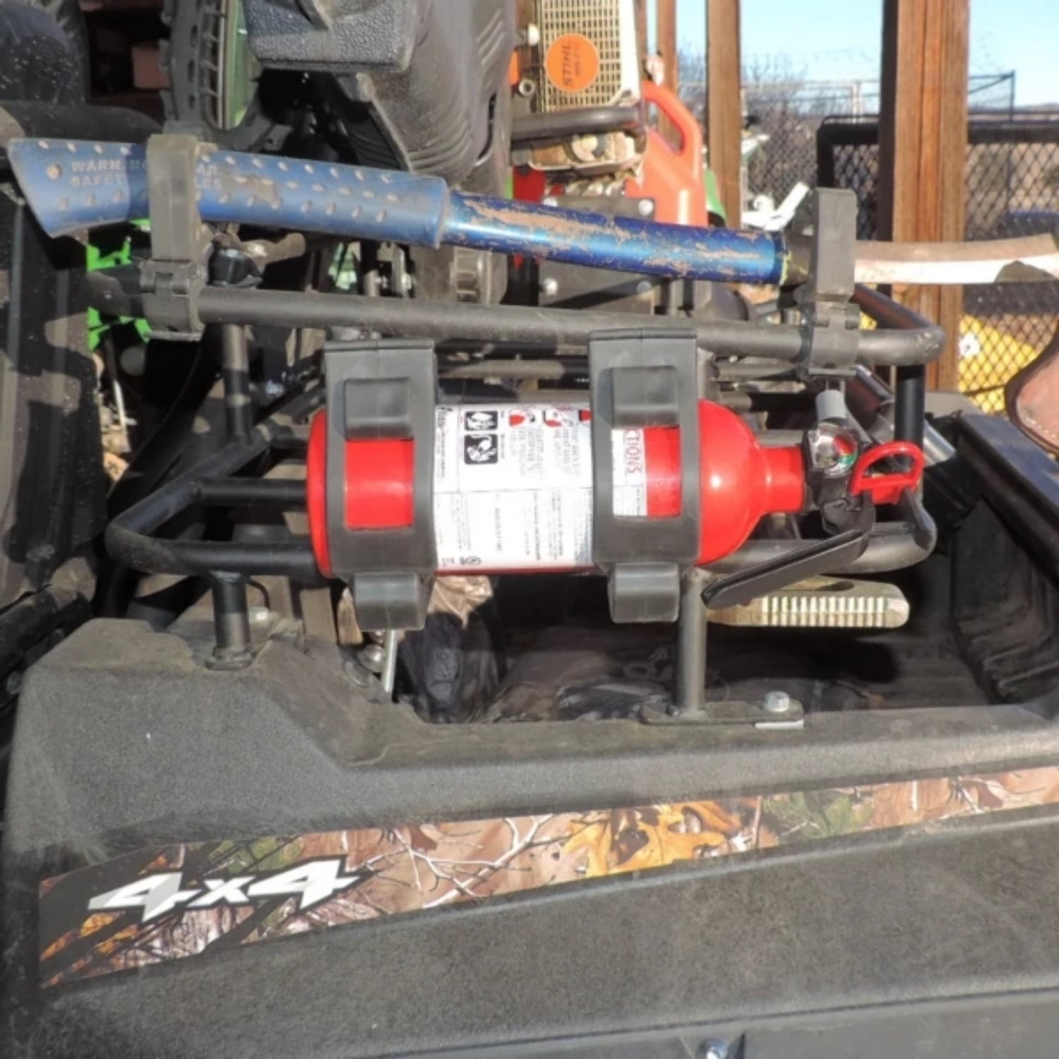 Rack Mount Fire Extinguisher Carrier