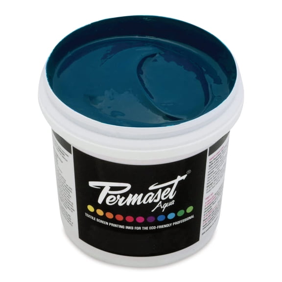 Permaset Aqua Fabric Ink - Turquoise, Liter