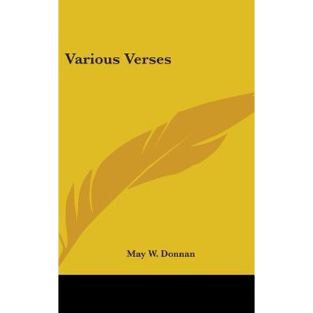 Various Verses Hardcover