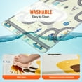 thumbnail image 5 of KFFKFF Infant Activity Mat, 59"x71" Soft Foam Play Area, Slip-Resistant, Foldable & Reversible, Includes Carry Bag, Waterproof Design for Baby, Toddler & Infant Playtime, 5 of 9