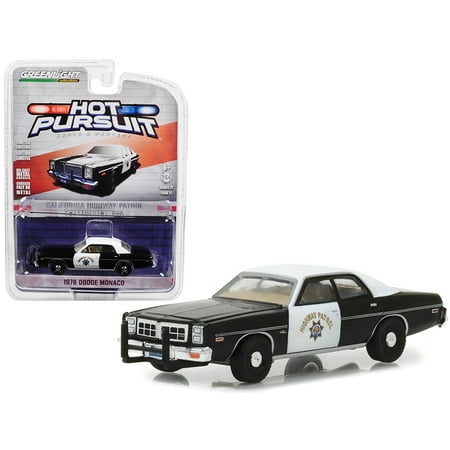 State Highway Patrol - 1978 Dodge Monaco California Highway Patrol Hot Pursuit Series 27 1/64 Diecast Model Car by Greenlight
