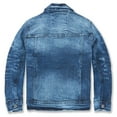 thumbnail image 2 of Jordan Craig Kids Bayside Denim Trucker Jacket (Deep Blue), 2 of 3