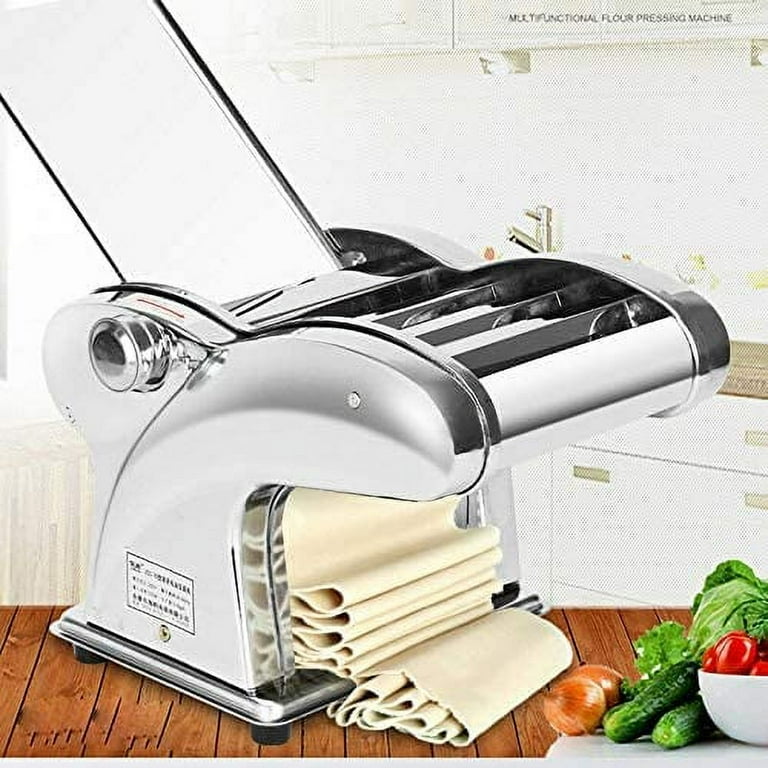 SHANNA Pasta Noodle Maker, 110V 135W Electric Stainless Steel