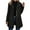 Black, variant on Ltctricy Womens Elegant Trench Coat Casual Lapel Solid Color Pea Coats Winter Overcoat Jacket with Pockets