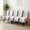 Gray, variant on Eurhowing Armless Sofa Cover, Fuzzy Plush Non-Slip Futon Slipcover, Fall Winter Thick Sofa Bed Furniture Protector, Loveseat, Black