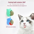 thumbnail image 4 of Bola de pared de hierba gatera para gatos, juguete de boca limpia, promueve la digestión, gatito, dulces, lamer aperitivos, mascota, Bola de menta, accesorios para gatos, 4 of 4