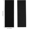 XD4-10 Sets Heavy Duty Adhesive Hook and Loop Strips, 2 x 6 Inch ...
