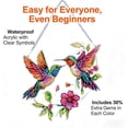 thumbnail image 7 of Bird- Diamond Art Kits For Adults,Special Shaped Rhinestone, Double Sided 5D DIY Acrylic Diamond Art Painting Window Pendants Home Garden Wall Hanging Kits(wwx), 7 of 7