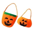 thumbnail image 1 of Monstrate De bolsas de dulces de Halloween, cubos de tela no tejida, bolsa de regalo de Chocolate, soporte para fiesta de disfraces, suministros Kits de decoración para fiestas, 1 of 6