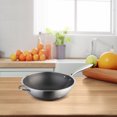 thumbnail image 4 of unbranded Sartén Wok De Uso Diario En Acero Inoxidable Con Doble Asas Para Mejor Manejo, 4 of 8