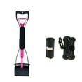 thumbnail image 1 of ZheElen Sac à Ordures Portable Boîte de Rangement Pratique et Durable Double Ressort Épais Rose Grande Taille, 1 of 6