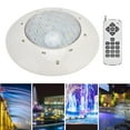 thumbnail image 4 of Underwater Light, Swimming Pool Light Wall-Mounted Colorful Adjustable Brightness With 18 Key Remote Control For Swimming Pool For Aquarium For Pond 12W 1200LM, 4 of 8