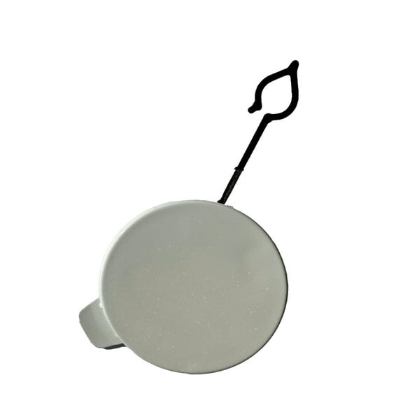 Tesla Model 3 Highland Rear Bumper Tow Hook Cover Cap, Pearl White, 2024