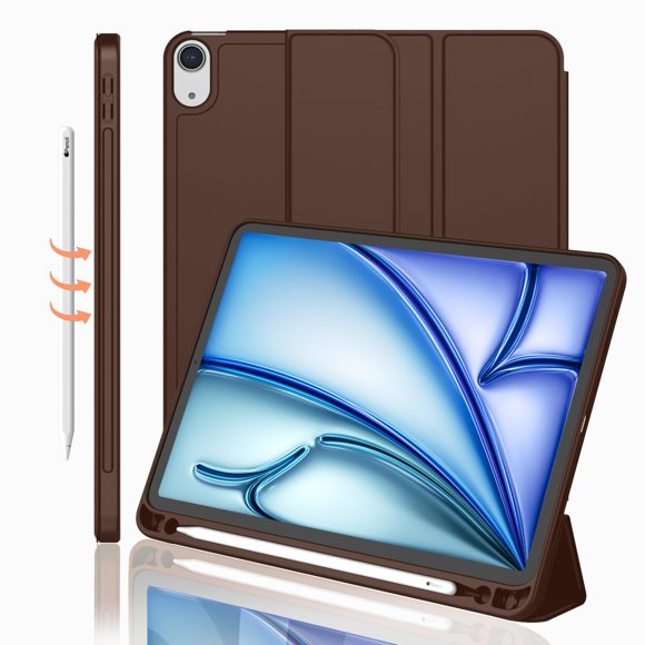 Funda iMieet para iPad Air de 11 pulgadas 2024/2025 con soporte para lápices