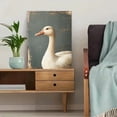 thumbnail image 5 of Qisvanset Framed Canvas Wall Art 12x16 Inch Goose Coquette Apartment Nursery Trendy Decor, 5 of 5