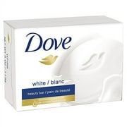 4 Pack Dove White Travel Size Bar Soap With Moisturizing Cream 75g 1 Bar Each