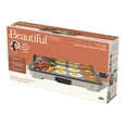 thumbnail image 7 of Beautiful XL Electric Griddle 12" x 22," Non-stick, Porcini Taupe by Drew Barrymore, 7 of 7