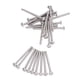 thumbnail image 2 of Tornillos de cabeza abotonada con brida, 50 piezas Tornillos de cabeza abotonada con brida Kit de tornillos de cabeza abotonada con brida Pernos con brida Diseñados a medida, 2 of 9
