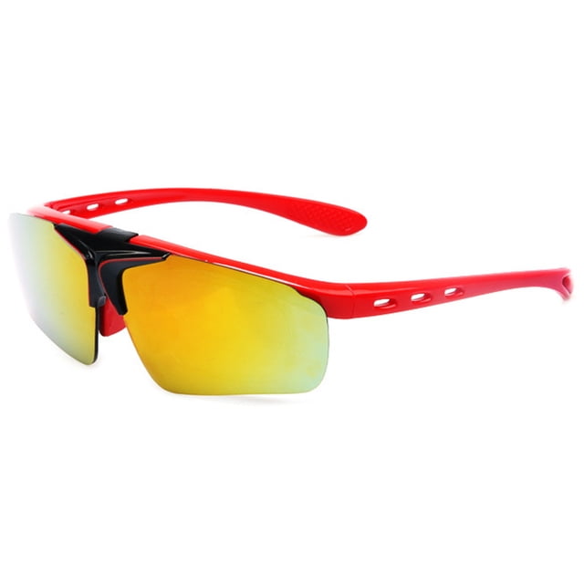 Bangcool Sports Sunglasses Flip up Protection Cycling Sunglasses Running Sunglasses for Outdoor