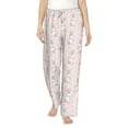 thumbnail image 2 of Goofa Rabbit Printed Soft Pajama Pants for Women, Wide Leg Comfy Casual Lounge Yoga Pants-Medium, 2 of 9