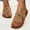 Khaki, variant on Up to 65% Off ABPWLY Summer Ladies Embroidered Flowers Slippers Sandals Casual Women's Shoes Flip-Flops Slippers