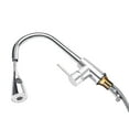 thumbnail image 2 of Single Handle High Arc Chromium Plating Pull out Kitchen Faucet (EU G3/8"), 2 of 8