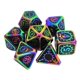 thumbnail image 1 of 7 Uds nuevo Metal poliédrico de varios lados para de DnD dados de 18 Zulema Lote de dados poliédricos, 1 of 7
