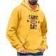 thumbnail image 2 of Fiudx Sudadera con Capucha, Chaqueta Ligera y Transpirable, Diseño de Estampado Elegante, Ajuste Cómodo para Ropa Deportiva, Gimnasio, Ciclismo y Running, Prenda Esencial de Moda Masculina, Material, 2 of 5