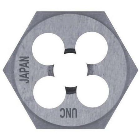 UPC: 0081838976132 | Century Drill & Tool 97613 Die Metric Hexagon – 9.0 x 1.25 mm