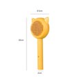 thumbnail image 4 of Cepillo peine eléctrico USB para mascotas con suministros ligeros para mascotas (amarillo sin teaser para gatos) Sywqhk Libre de BPA, 4 of 7