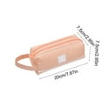 thumbnail image 3 of PALIFEUR Pencil Case Double Layer Oxfords Cloth Double Pull Pencil Case Easy and Large Capacity Portable Zipper Pencil Case for Primary and Secondary School Students Pencil Pouch, 3 of 6