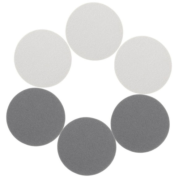 VERDANVERSE Professional Bowling Pad Sponge Sandpaper Polishing Pad 6Pcs 3.9x3.9in