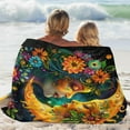 thumbnail image 6 of Phoenix Throw Blanket 280GSM-60x80in Phoenix Blanket Gifts for Adults Men Women Phoenix Soft Cozy Fluffy Flannel Blanket for Couch Bedroom Birthday Christmas Easter, 6 of 8