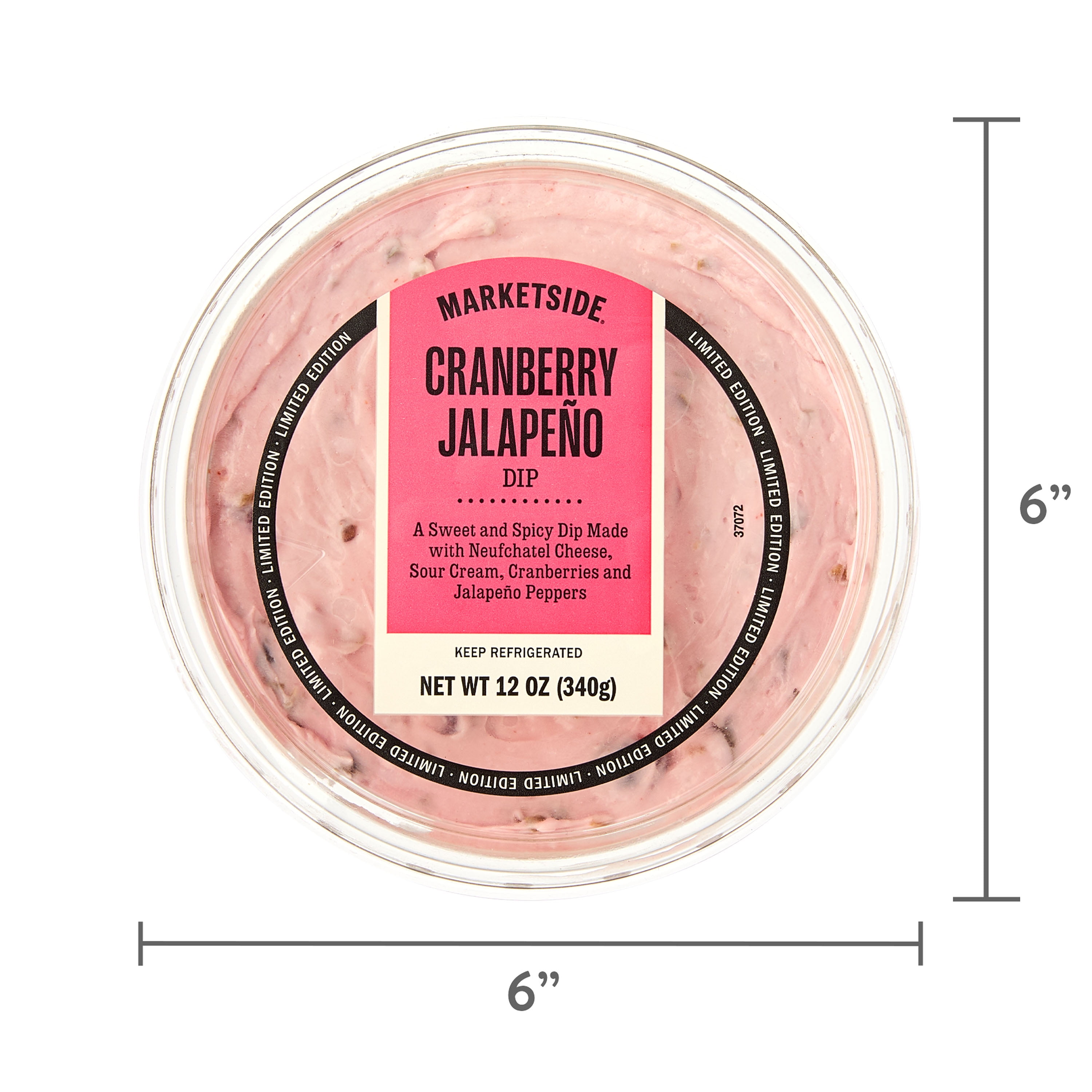 Marketside Cranberry Jalapeno Dip, 12 oz (Refrigerated)