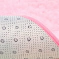thumbnail image 5 of LOCHAS Luxury Round Fluffy Area Rugs for Bedroom Kids Nursery Rug Super Soft Living Room Home Shaggy Carpet 4 Feet, Pink, 5 of 9