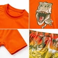 thumbnail image 2 of Big Chill Boys Rash Guard Swim Set - Short Sleeve Rash Guard Swim Shirt & Swim Trunks (6-14), 2 of 4