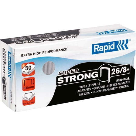 Rapid, RPD90003, High Capacity 5/16" Staples, 1 / Box, Silver