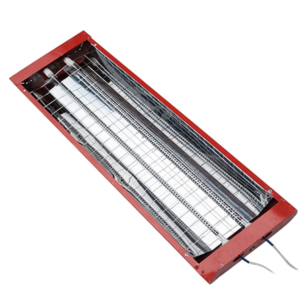 Aiqidi 2pcs Infrared Paint Curing Lamp 110V Spray Baking Booth Infrared Light Heater Set Car Bodywork Repair Paint Dryer