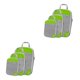 thumbnail image 4 of Toystoory Compression Packing Cubes Lightweight Accessing Items Breathable Easily Verde 3 piezas 2piezas, 4 of 6