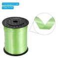 thumbnail image 3 of Uxcell Curling Ribbon String Rolls Shiny Crimped Curly Ribbon Assortment Metallic Colorful Light Green 500 Yards, 3 of 7