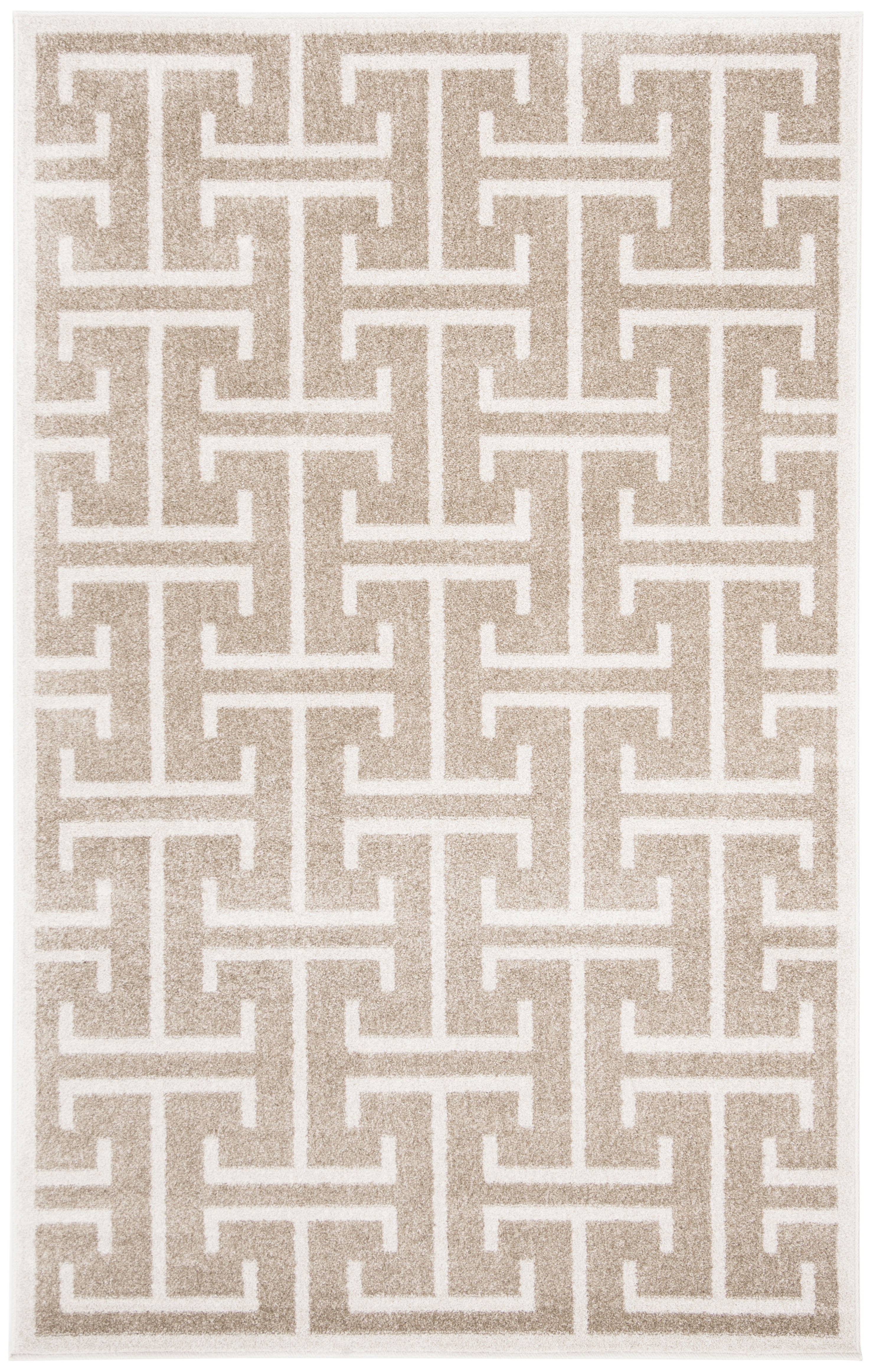 Safavieh Amherst Denton Geometric Area Rug, Wheat/Beige, 5'3" x 8'