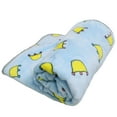 thumbnail image 2 of FENGGHAO Premium Flannel Pet Blanket with Cute Paw Print - Soft, Lightweight, and Warm for Dogs and Cats - Ideal for Travel, Camping, Sofa & Car Seat Protection - Machine Washable, 2 of 7