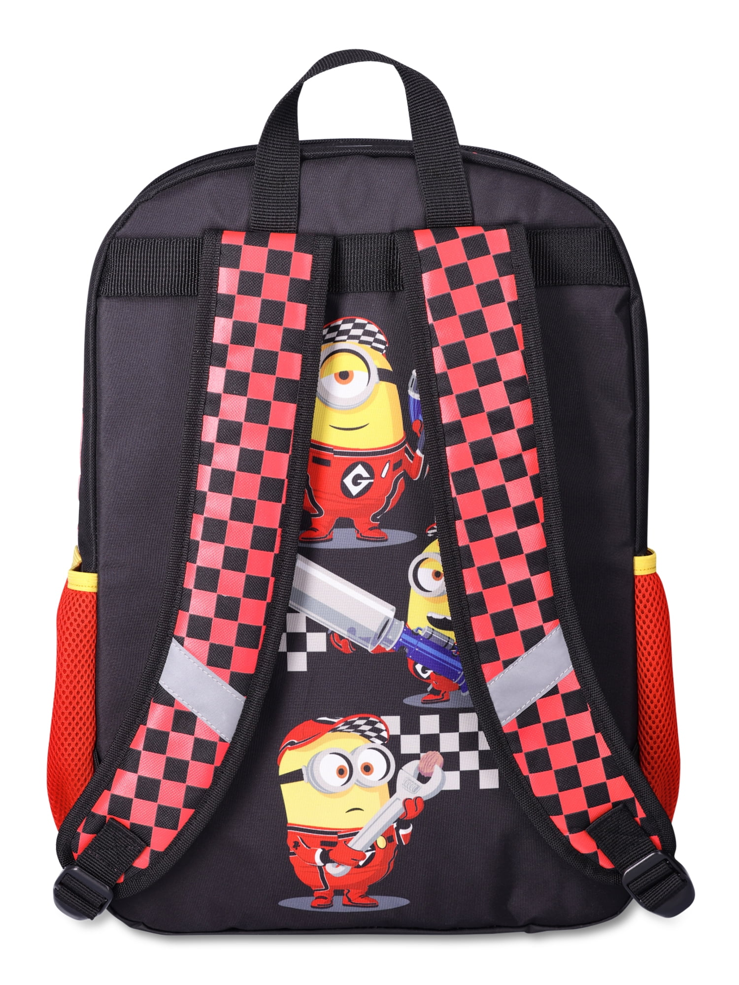 Minions Fakin It Til We Make It 17" Backpack, Red